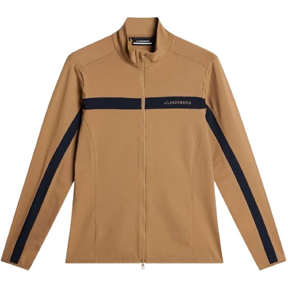 J.Lindeberg Mens Jarvis Track Jacket / Tigers Eye